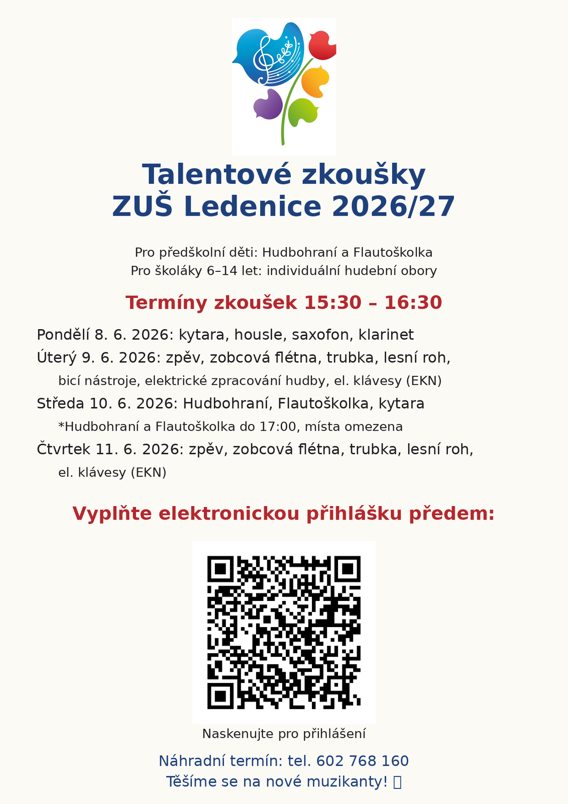 přijímání nových žáků Plakat_ZUS_Ledenice_s_logem.png